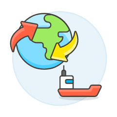 Sea Cargo 2 Illustration from UX Colors Set