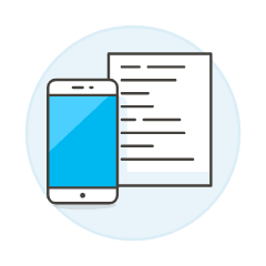 Logistic Phone 2 Illustration from UX Colors Set