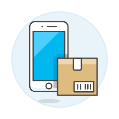 Package Tracking 4 Illustration from UX Colors Set