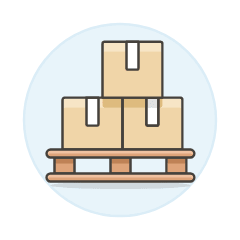 Box Stack Illustration from UX Colors Set