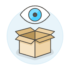 Package Eye Illustration from UX Colors Set