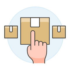 Package Select 1 Illustration from UX Colors Set