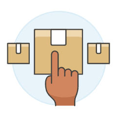 Package Select 3 Illustration from UX Colors Set
