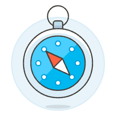 Compass 1 Illustration from UX Colors Set