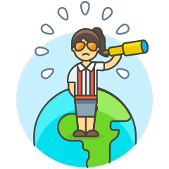 Lost In World 5 Illustration from UX Colors Set