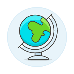 Globe Illustration from UX Colors Set