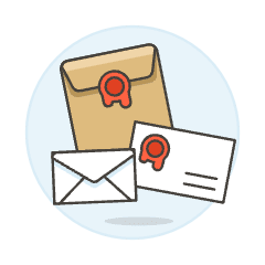 Branding Envelope 3 Illustration from UX Colors Set