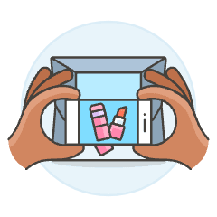 Mini Studio Hand 3 Illustration from UX Colors Set