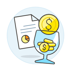 Advertisement Statistic Illustration from UX Colors Set