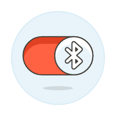 Bluetooth Disable Illustration from UX Colors Set