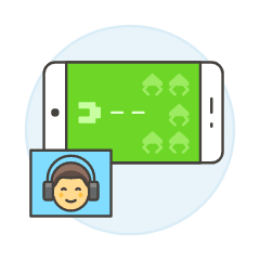 Game Casting 2 Illustration from UX Colors Set