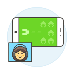 Game Casting 5 Illustration from UX Colors Set