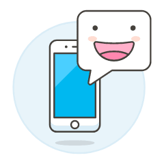 Emoji Message Illustration from UX Colors Set