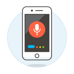 Google Assistant Illustration from UX Colors Set