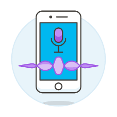 Siri Illustration from UX Colors Set