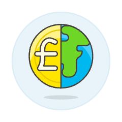 Pound World Illustration from UX Colors Set
