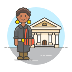 Banker 1 Illustration from UX Colors Set