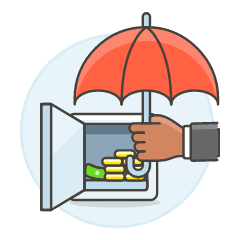 Safe Protection 3 Illustration from UX Colors Set