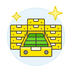 Money Drawer Illustration from UX Colors Set