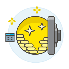 Money Safe Open 3 Illustration from UX Colors Set