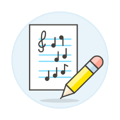 Sheet Note 1 Illustration from UX Colors Set