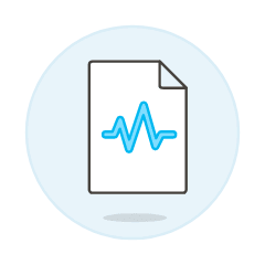 Format File Sound Illustration from UX Colors Set
