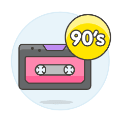 Cassette 90 S Illustration from UX Colors Set