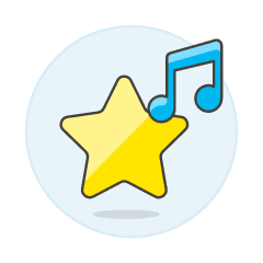 Favorite Playlist Illustration from UX Colors Set