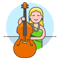 Musicians Orchestra 2 Illustration from UX Colors Set