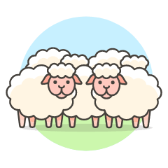 Sheep Ranch Illustration from UX Colors Set