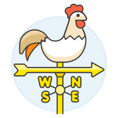 Wind Arrow Rooter Illustration from UX Colors Set