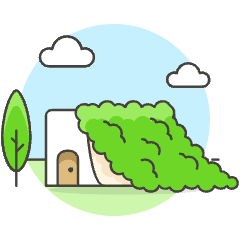 Ivy House Illustration from UX Colors Set