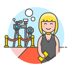 Celebrity 1 2 Illustration from UX Colors Set