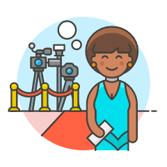 Celebrity 1 4 Illustration from UX Colors Set