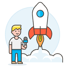 Reporter 3 1 Illustration from UX Colors Set