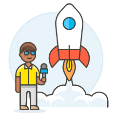 Reporter 3 6 Illustration from UX Colors Set