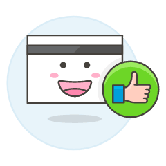 Credit Card Valid Illustration from UX Colors Set