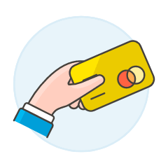 Card Hand 1 Illustration from UX Colors Set