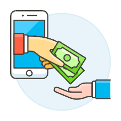 Digital Payment 1 Illustration from UX Colors Set