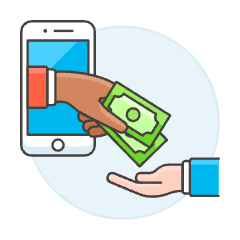 Digital Payment 2 Illustration from UX Colors Set