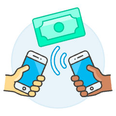 NFC Transfer 3 Illustration from UX Colors Set