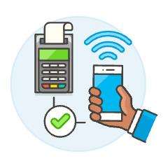 NFC Verified 3 Illustration from UX Colors Set
