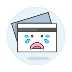 Credit Card Cry 2 Illustration from UX Colors Set