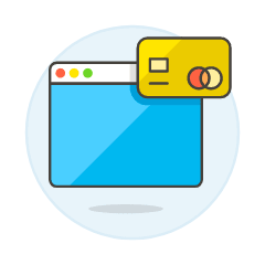 Online Card 1 Illustration from UX Colors Set