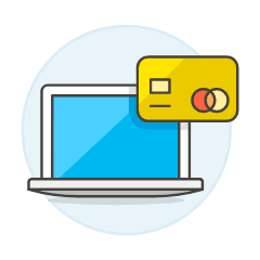 Online Card 3 Illustration from UX Colors Set