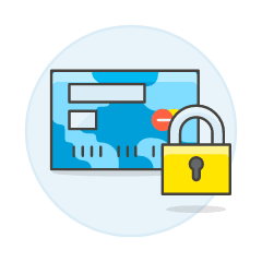 Card Secure 4 Illustration from UX Colors Set