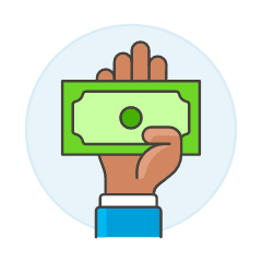 Cash Pay 3 Illustration from UX Colors Set
