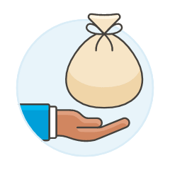 Money Bag 3 Illustration from UX Colors Set