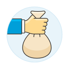Money Bag 5 Illustration from UX Colors Set