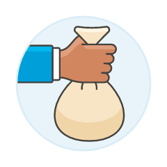 Money Bag 6 Illustration from UX Colors Set